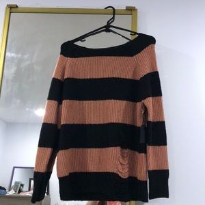 striped sweater